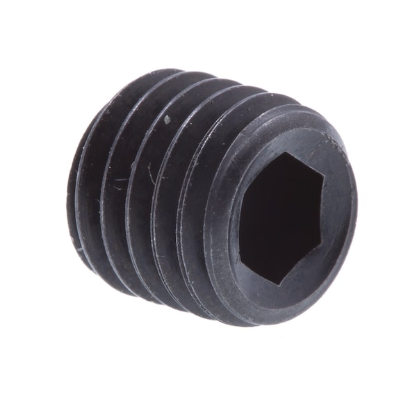 Socket Set Screws, 1/4 in-28 X 1/4 in, Black Oxide Coated Steel, PK25